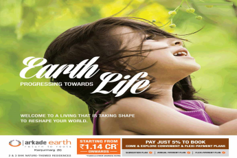 Welcome to a living that is taking shape to reshape your world at Arkade Earth in Mumbai